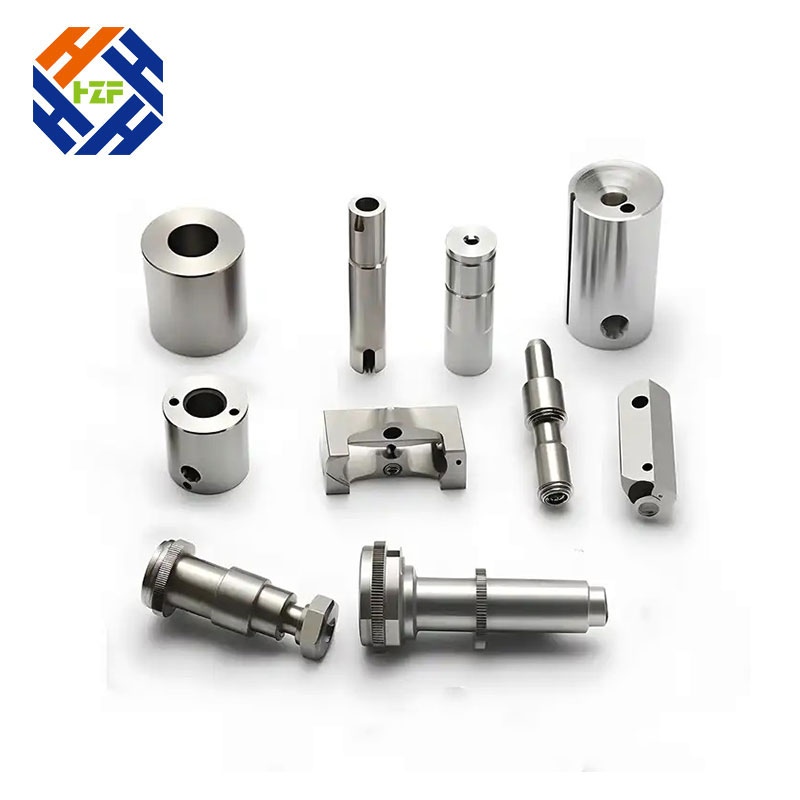 უჟანგავი ფოლადის თითბერი Knurled Machining ნაწილები